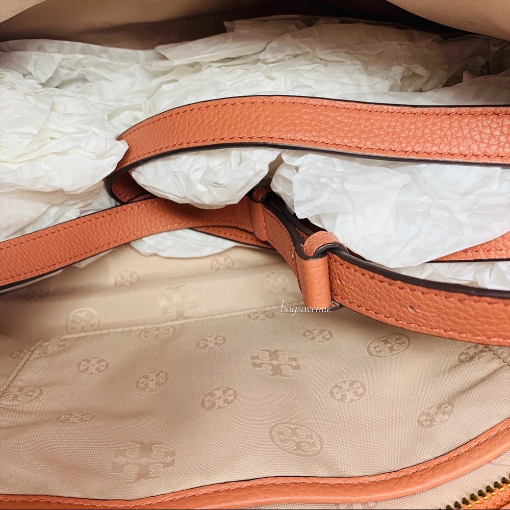 Tory Burch Britten satchel Tramonto large tote 498 - Picture 9 of 10